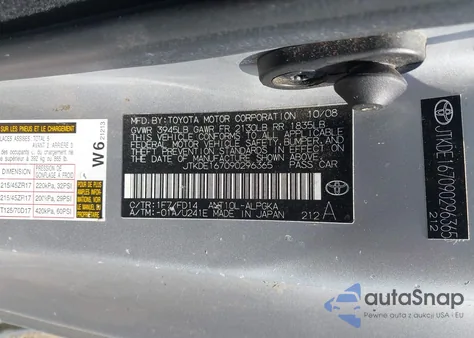 2009 Scion Tc из США, поврежденный, VIN JTKDE167090296365